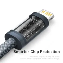 Кабель Baseus Dynamic Series Fast Charging Data Cable Type-C to Lightning PD 20W 2m Сірий