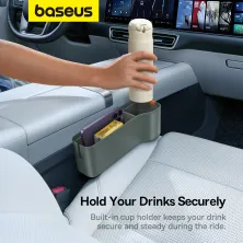 Автомобильный органайзер Baseus OrganizeFun Series Car Console Storage Organizer Серый