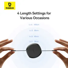 Кабель Baseus Pathfinder Series Free2Draw Fast Charging Data Cable Type-C to Type-C 100W 20V 5A 1m Чорний