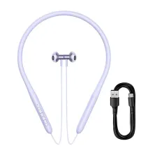 Бездротові Bluetooth 5.3 навушники Baseus Bowie P1 Neckband спортивні Фіолетовий