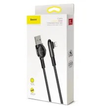 Кабель Baseus Exciting Mobile Game Fast Charging Cable USB to Lightning 2.4A 1m Чорний