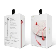 Наушники Baseus Encok H06 lateral in-ear Wire Earphone Червоний