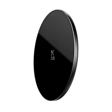 Беспроводное зарядное устройство Baseus Simple NEW Wireless Charger с технологией Qi 15W Черный