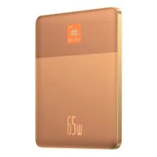 УМБ Baseus Blade Blade2 Fast-Charging Power Bank 12000mAh 65W 6A с технологией QC3.0+PD3.0 + кабель Type-C to Type-C 100W 20V/5A 1м Оранжевый