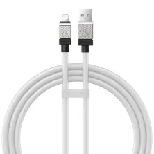 Кабель Baseus CoolPlay Series Fast Charging Cable USB to Lightning 2.4A 1m Білий