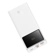 УМБ Baseus Star-Lord Digital Display 30000mAh 30W с технологией QC3.0+PD3.0 2USB+Type-C + Кабель USB to Type-C Белый