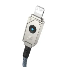 Кабель Baseus Unbreakable Series Fast Charging Data Cable Type-C to Lightning PD 20W 2m Сірий