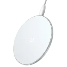 Беспроводное зарядное устройство Baseus Simple Wireless Charger с технологией Qi 10W Белый