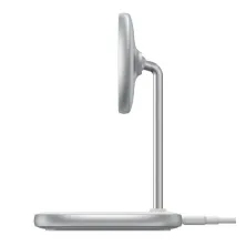 Бездротовий зарядний пристрій Baseus Swan Magnetic з функцією MagSafe і Qi 15W Білий