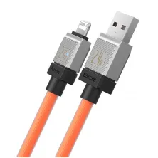 Кабель Baseus CoolPlay Series Fast Charging Cable USB to Lightning 2.4A 2m Помаранчевий