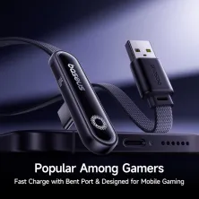 Кабель Baseus MVP 3 Fast Charging Data Cable USB to Type-C 100W 20V 5A 2m Черный