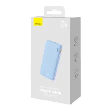 УМБ Baseus Airpow Fast Charge 10000mAh 20W 3A с технологией QC3.0+PD3.0 USB+Type-C Голубой