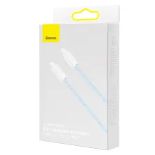 Кабель Baseus Dynamic Series Fast Charging Data Cable Type-C to Type-C 100W 20V 5A 1m Синій