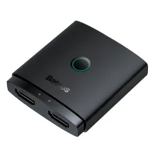 HDMI Світч розгалужувач Baseus AirJoy 2in1 Bidirectional HDMI to 4KHDMI*2 Switch Чорний