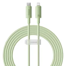 Кабель Baseus Habitat Series Fast Charging Data Cable Type-C to Lightning PD 20W 2m Салатовий