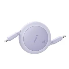 Кабель Baseus Free2Pull Mini Charging Data Cable Type-C to Type-C 60W 1m Фіолетовий