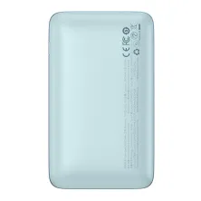 УМБ Baseus Bipow Pro Digital Display 20000mAh 22.5W 5A з технологією QC3.0+PD3.0 2USB+Type-C + Кабель USB to Type-C Блакитний