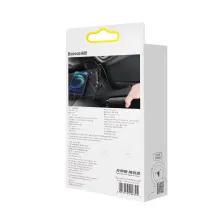 Автомобильное зарядное устройство Baseus Share Together Fast Charge Car Charger 120W USB+Type-C + 1 Прикуриватель Серый