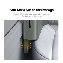 Автомобильный органайзер Baseus OrganizeFun Series Car Console Storage Organizer Серый