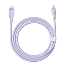 Кабель Baseus Pudding Series Fast Charging Data Cable Type-C to Lightning PD 20W 2m Фіолетовий