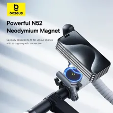 Мото-вело тримач для смартфона Baseus PrimeTrip Series Magnetic Bike Phone Holder Чорний