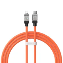 Кабель Baseus CoolPlay Series Fast Charging Data Cable Type-C to Lightning PD 20W 1m Помаранчевий