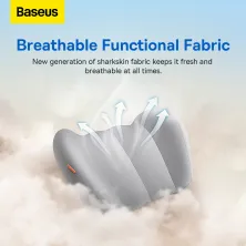 Подушка для спины Baseus ComfortRide Series Car Lumbar Серый