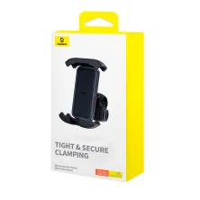 Тримач телефону на велосипед Baseus QuickGo Series Bike Phone Mount Чорний