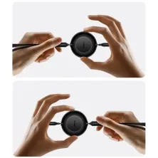 Кабель Baseus Bright Mirror 2 Series Retractable 3-in-1 Fast Charging Data Cable Type-C to Lightning+Type-C+MicroUSB 100W 1.1m Черный
