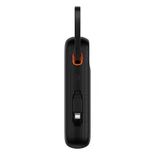 УМБ Baseus Qpow2 Dual-Cable 20000mAh 22.5W 2.4A з технологією QC3.0+PD3.0 та iP 20W+Type-C 22.5W кабелем Чорний