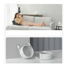 Кабель Baseus Simple Wisdom Series Fast Charging Data Cable USB to Type-C 40W 10V 4A 1.5m Набор 2 шт Белый