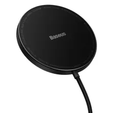 Бездротовий зарядний пристрій Baseus Simple Mini2 Magnetic з функцією MagSafe і Qi 15W Чорний