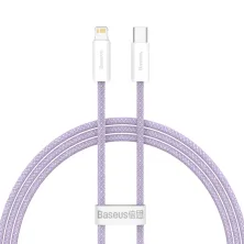 Кабель Baseus Dynamic Series Fast Charging Data Cable Type-C to Lightning PD 20W 1m Фіолетовий