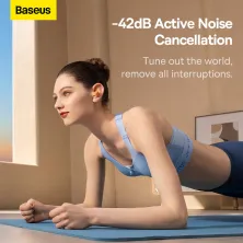 Бездротові Bluetooth навушники Baseus AirNora 2 з функцією шумозаглушення ANC Помаранчевий