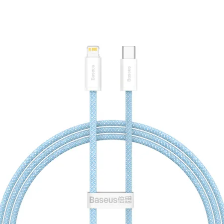 Кабель Baseus Dynamic Series Fast Charging Data Cable Type-C to Lightning PD 20W 1m Синий