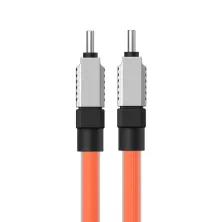 Кабель Baseus CoolPlay Series Fast Charging Data Cable Type-C to Type-C 100W 20V 5A 1m Помаранчевий