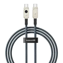 Кабель Baseus Unbreakable Series Fast Charging Data Cable Type-C to Type-C 100W 20V 5A 1m Сірий
