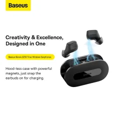 Бездротові Bluetooth навушники Baseus Bowie EZ10 True Wireless TWS Earphones Чорний