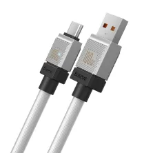 Кабель Baseus CoolPlay Series Fast Charging Data Cable USB to Type-C 100W 20V 5A 1m Білий