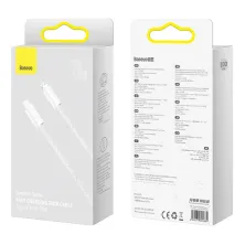 Кабель Baseus Dynamic Series Fast Charging Data Cable Type-C to Lightning PD 20W 1m Белый