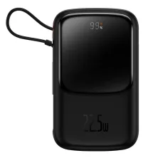 УМБ Baseus Q Pow Pro 20000mAh 22.5W 5A з технологією QC3.0+PD3.0 та Type-C кабелем 22.5W Чорний
