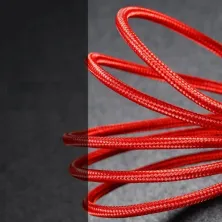 Кабель Baseus Rapid Series Cable 3-in-1 Fast Charging Data Cable USB to Lightning+Type-C+MicroUSB 3А 1.2m Червоний