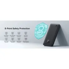 УМБ Baseus Airpow Lite 10000mAh 15W 3A USB+Type-C Черный