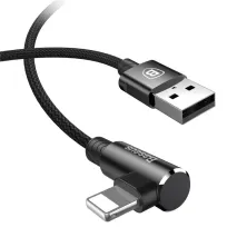 Кабель Baseus MVP Elbow Cable USB to Lightning 2A 1m Черный