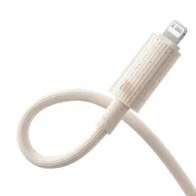 Кабель Baseus Habitat Series Fast Charging Data Cable Type-C to Lightning PD 20W 2m Рожевий
