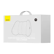 Охолоджувальна подушка для спини Baseus ComfortRide Series Car Cooling Lumbar Pillow Cluster Чорний