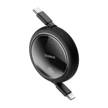 Кабель Baseus Free2Draw Mini Retractable Charging Data Cable Type-C to Type-C 100W 20V 5A 1m Черный