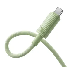 Кабель Baseus Habitat Series Fast Charging Data Cable Type-C to Type-C 100W 20V 5A 1m Салатовий