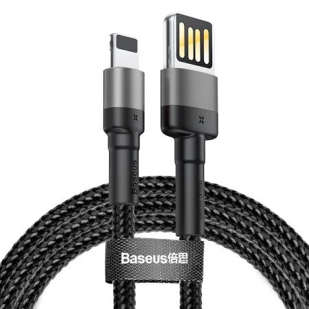 Кабель Baseus Cafule Cable Special Edition USB to Lightning 1.5A 2m Чорний