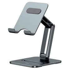 Подставка для планшета настольная Baseus Desktop Biaxial Foldable Metal Stand for Tablets Серый
